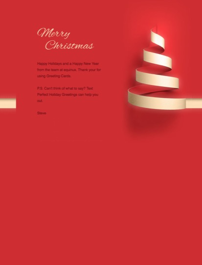 seasons greetings templates